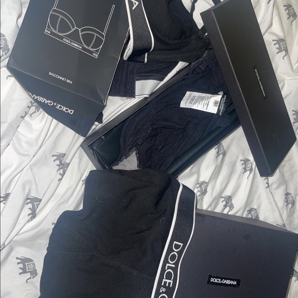 D&G set L top L tight Light run on the side M bottom - Picture 2 of 4